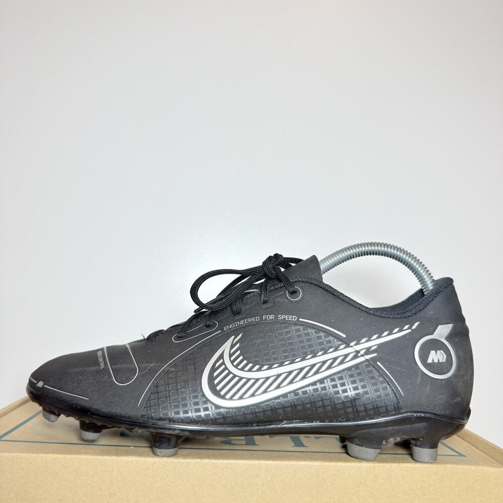 Nike Mercurial Vapor 14 Club FG MG Black Men's Soccer Cleats Size 8.5 Athletic